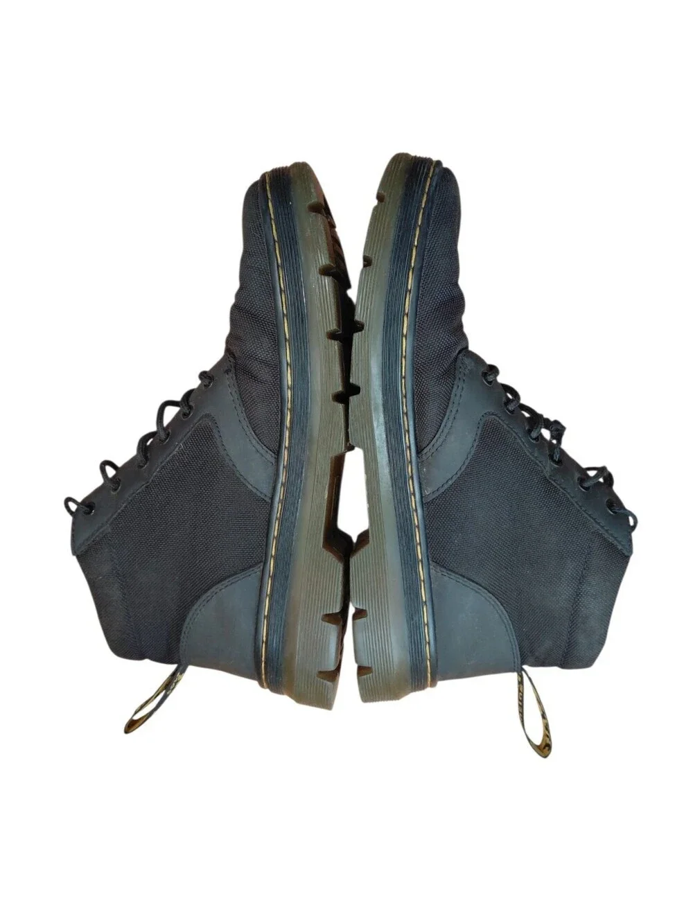Dr. Martens Men's Black Lace Up Chukka Boots with Lug Sole Size 10 Bonny